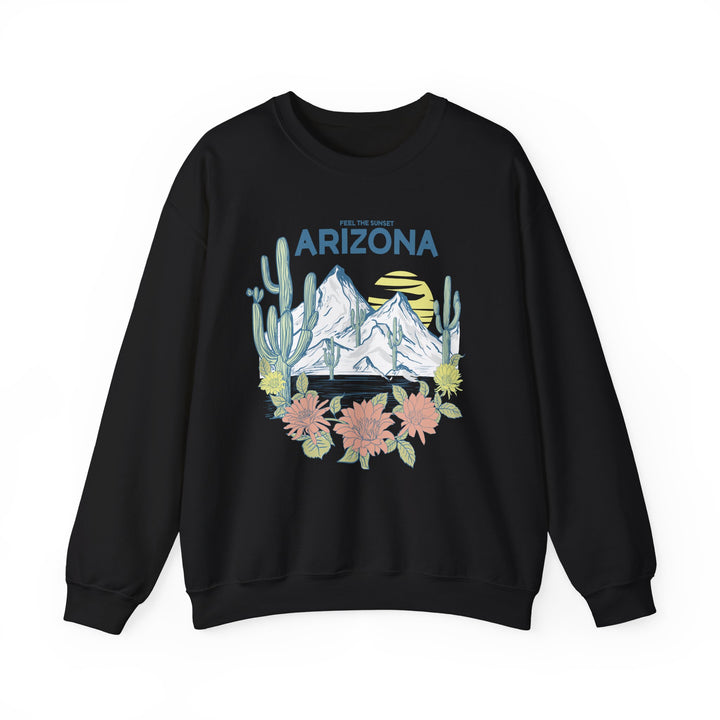 Feel The Sunset Arizona - Unisex Heavy Blend™ Crewneck Sweatshirt