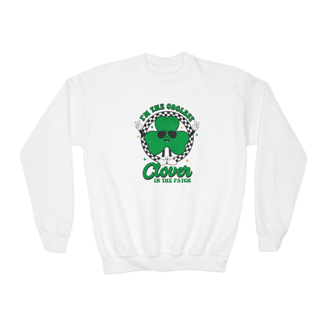 Coolest Clover - Youth Crewneck Sweatshirt