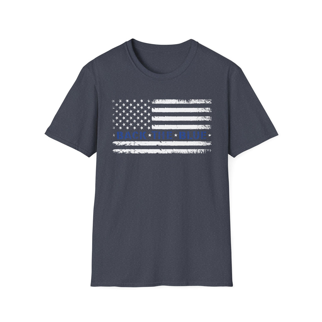 Back The Blue - Unisex Softstyle T-Shirt