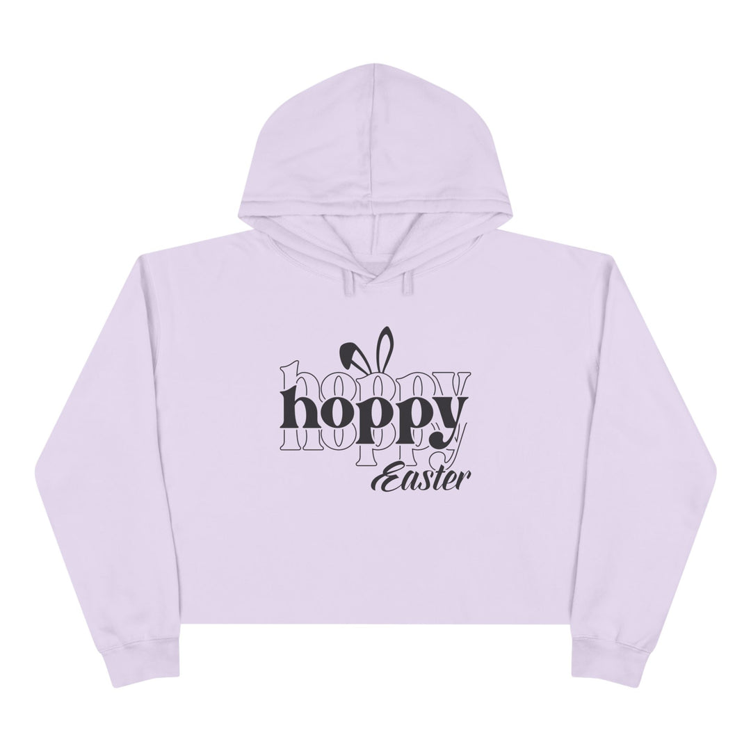 Hoppy Easter - Crop Hoodie