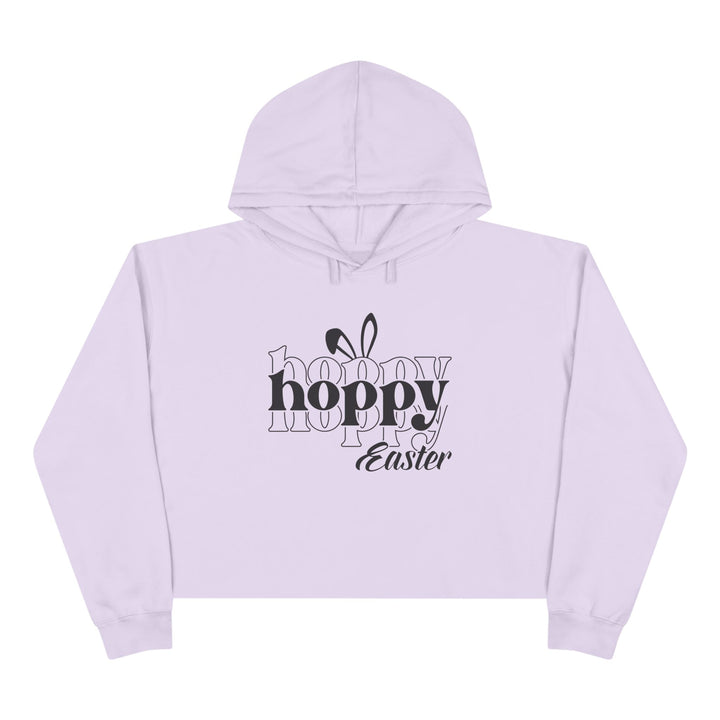 Hoppy Easter - Crop Hoodie