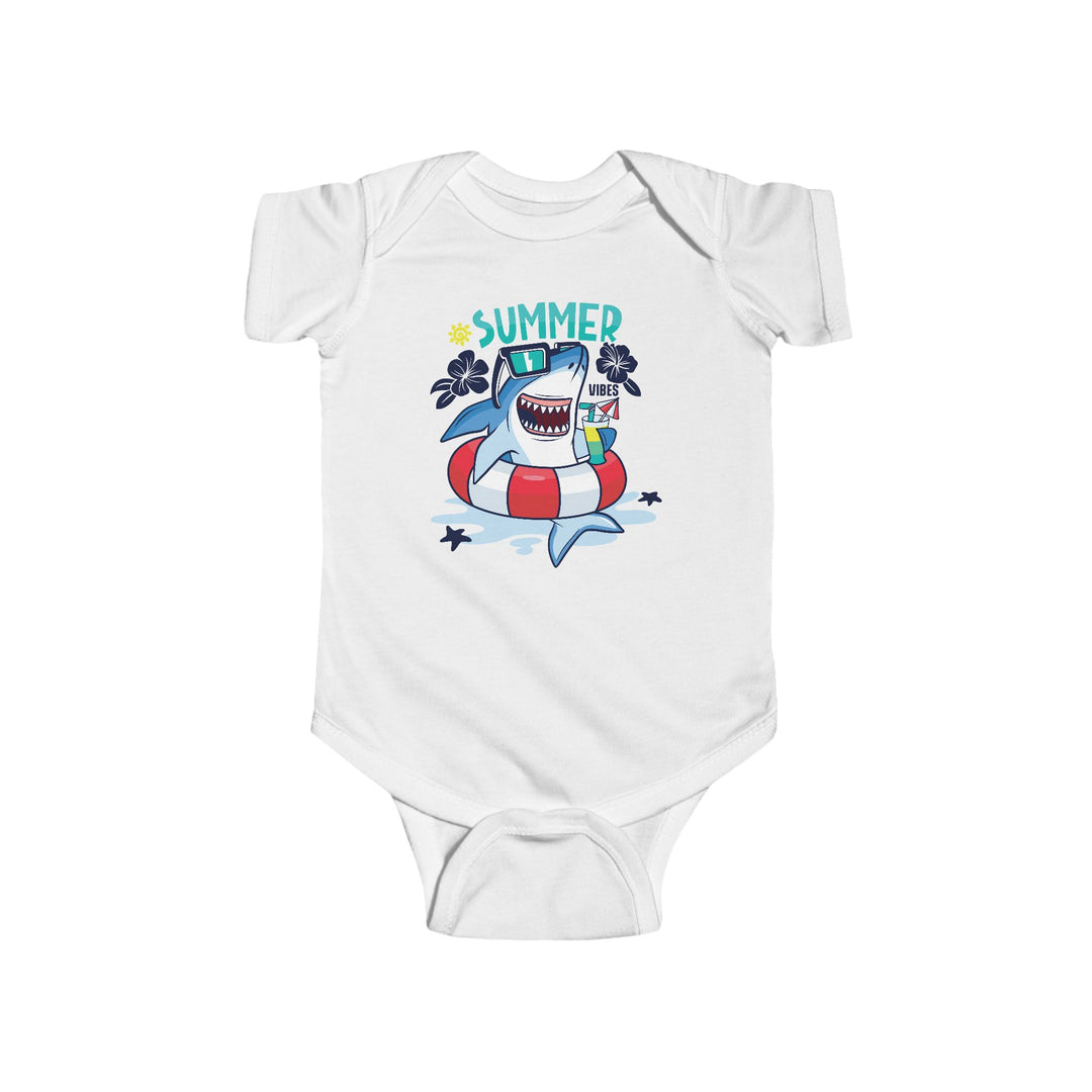 Shark Vibes - Infant Fine Jersey Bodysuit