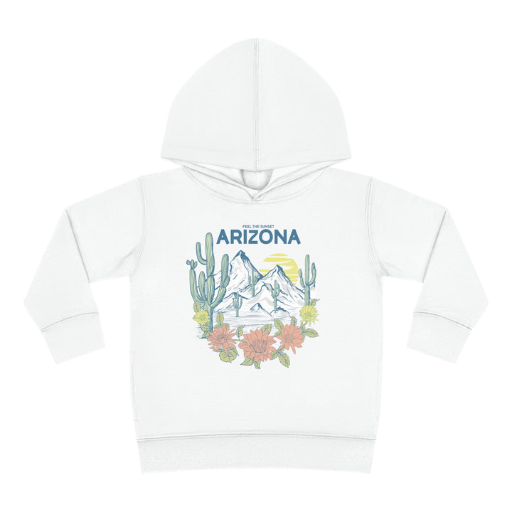 Feel The Sunset Arizona - Toddler Pullover Fleece Hoodie