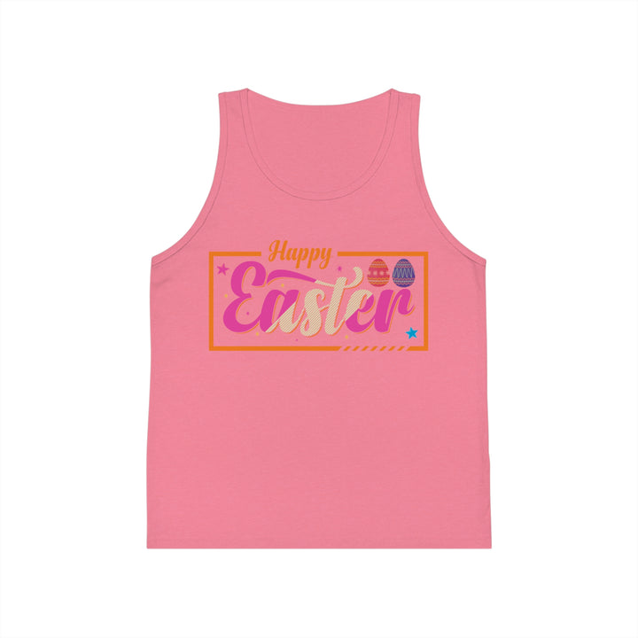 Happy Easter - Kid's Jersey Tank Top