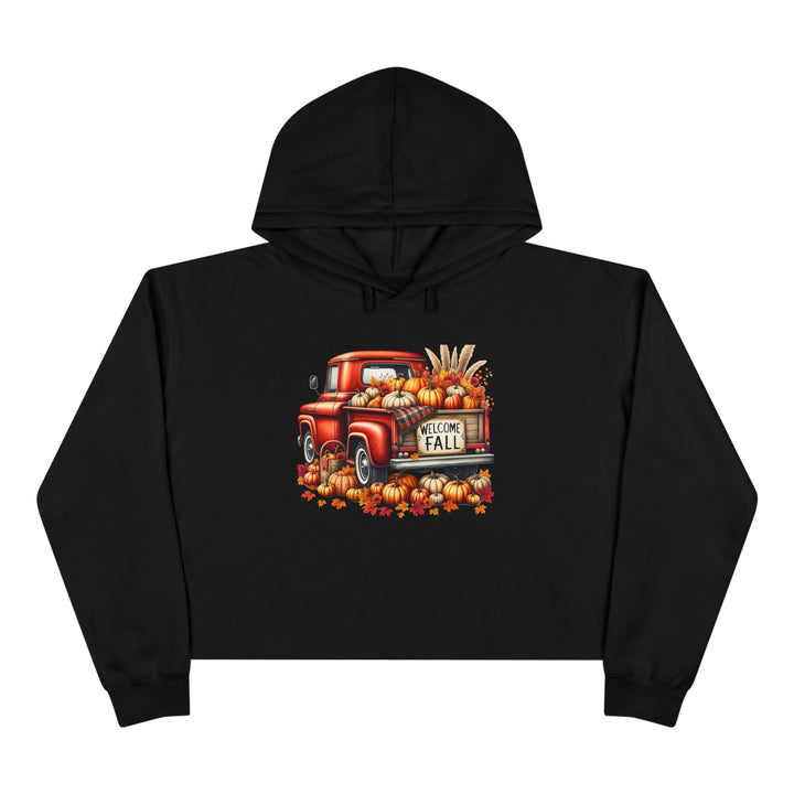 Welcome Fall - Crop Hoodie