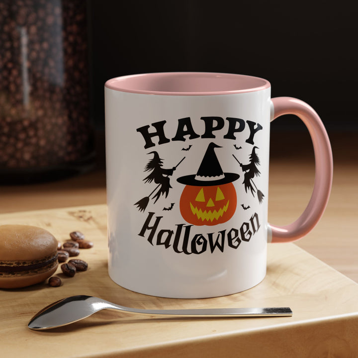 Happy Halloween - Accent Coffee Mug (11, 15oz)