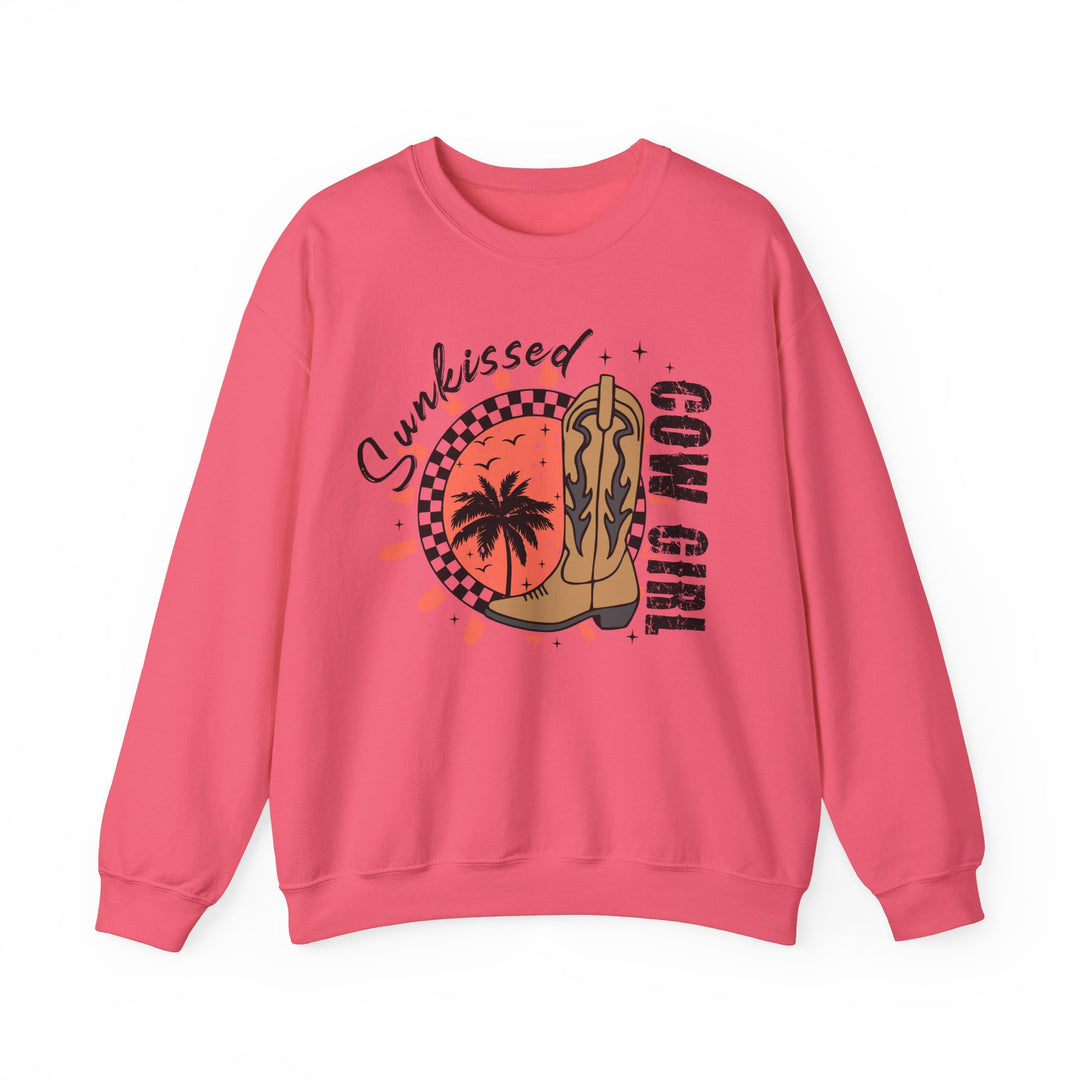 Sunkissed Cowgirl - Unisex Heavy Blend™ Crewneck Sweatshirt