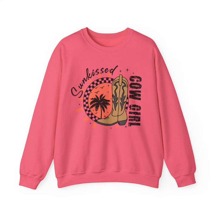 Sunkissed Cowgirl - Unisex Heavy Blend™ Crewneck Sweatshirt