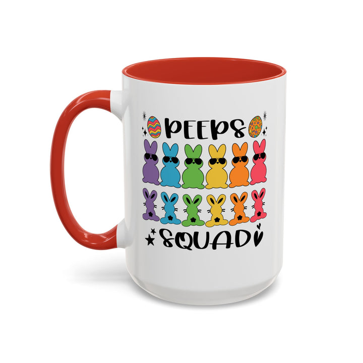 Peep Squad - Accent Coffee Mug (11, 15oz)