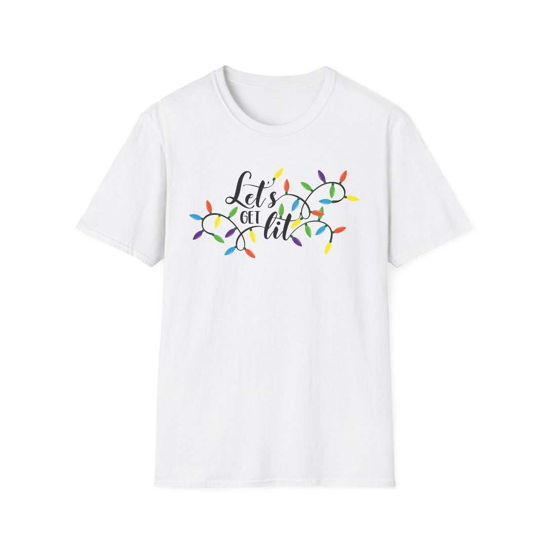 Let's Get Lit - Unisex Softstyle T-Shirt
