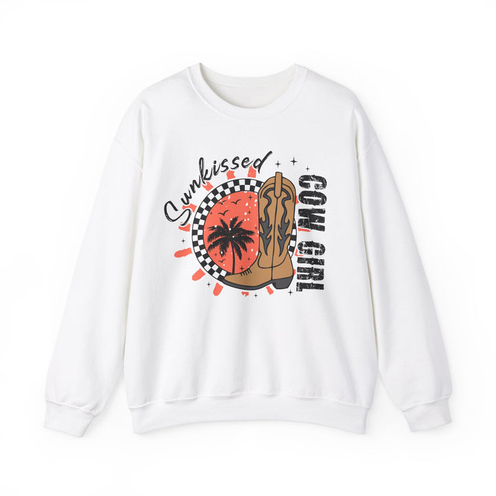 Sunkissed Cowgirl - Unisex Heavy Blend™ Crewneck Sweatshirt