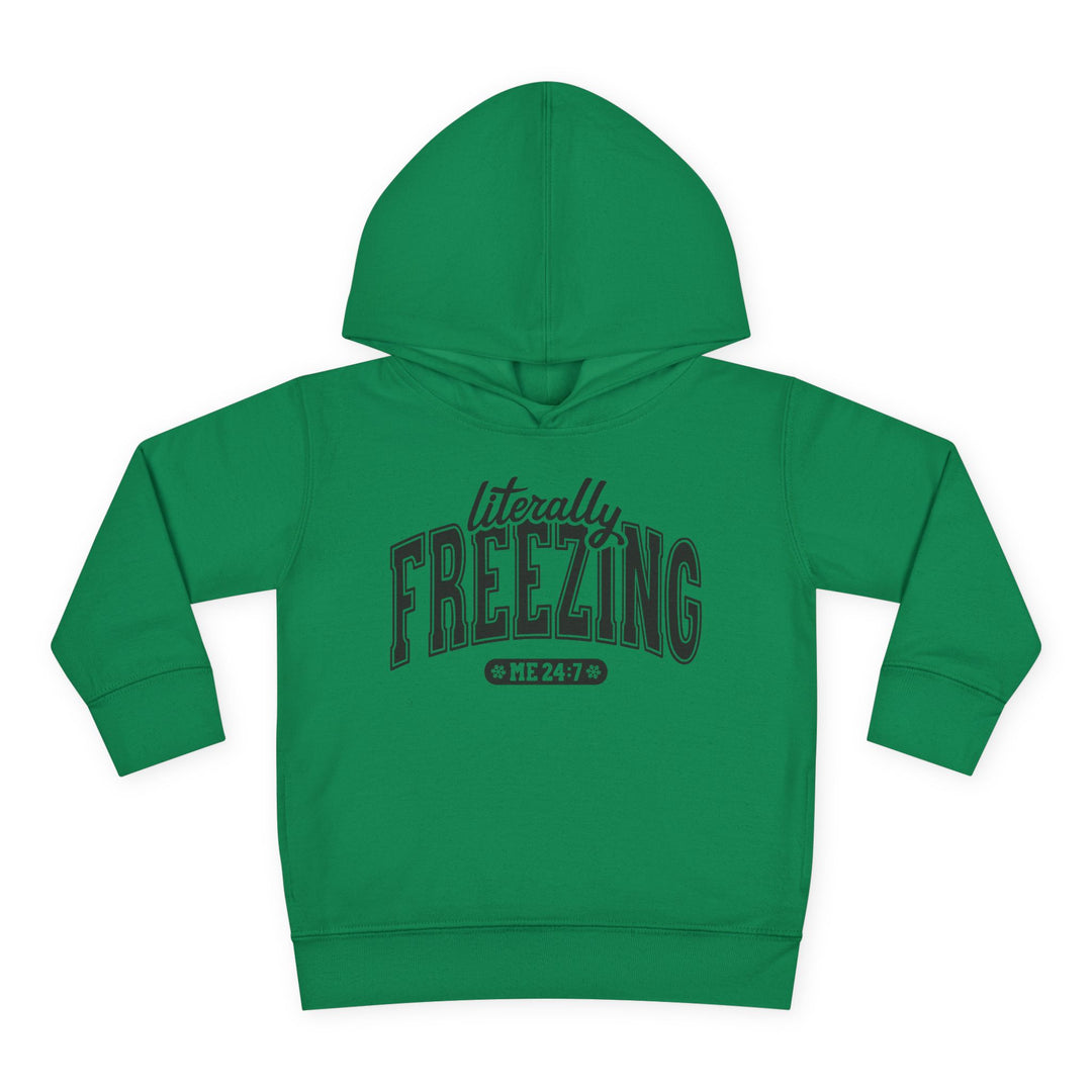 Literally Freezing - Toddler Pullover Fleece Hoodie