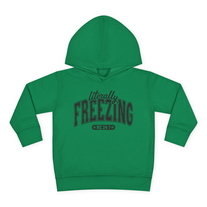 Literally Freezing - Toddler Pullover Fleece Hoodie
