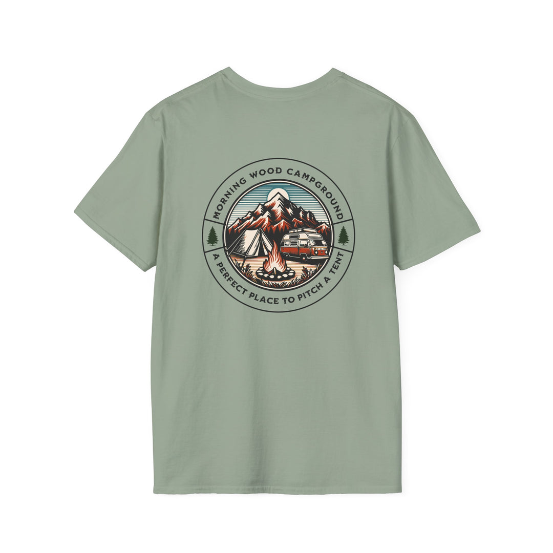 Morning Wood Campground - Unisex Softstyle T-Shirt