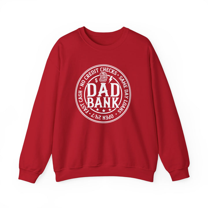 Bank Of Dad - Unisex Heavy Blend™ Crewneck Sweatshirt