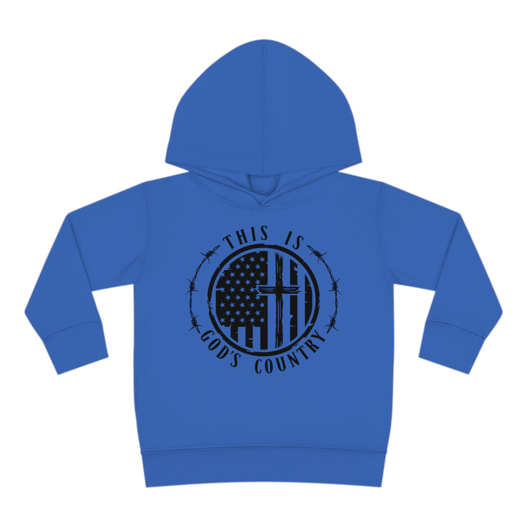 Gods Country - Toddler Pullover Fleece Hoodie
