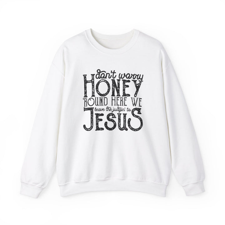 Judgin To Jesus - Unisex Heavy Blend™ Crewneck Sweatshirt