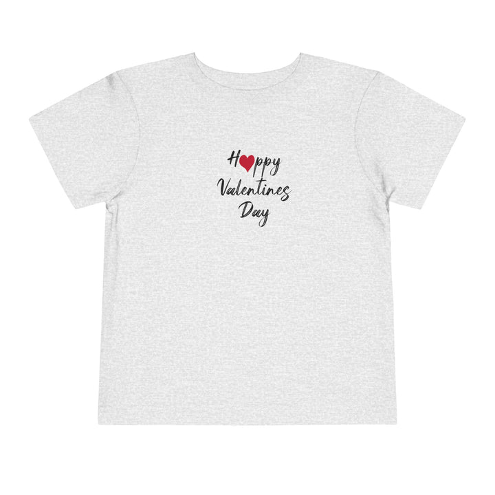 Happy Valentines Day - Toddler Short Sleeve Tee