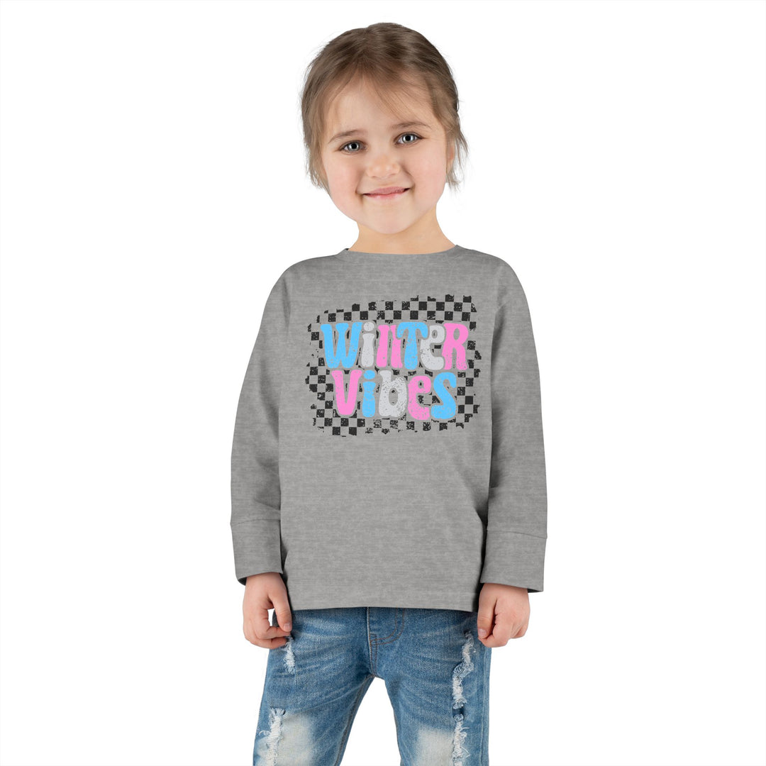 Winter Vibes - Toddler Long Sleeve Tee