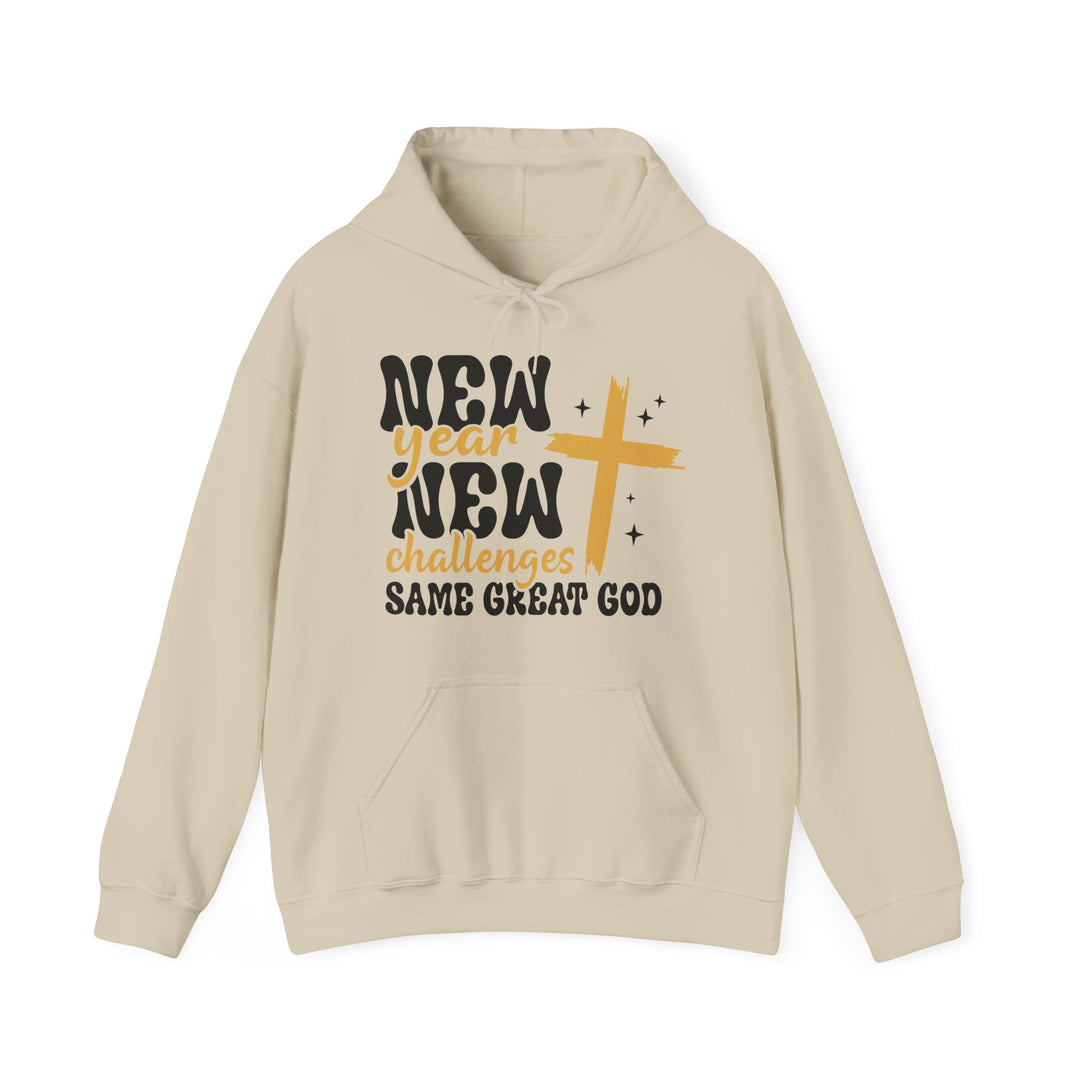 New year Same Great God - Unisex Heavy Blend™ Hooded Sweatshirt