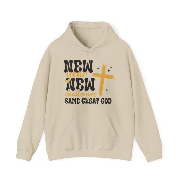 New year Same Great God - Unisex Heavy Blend™ Hooded Sweatshirt