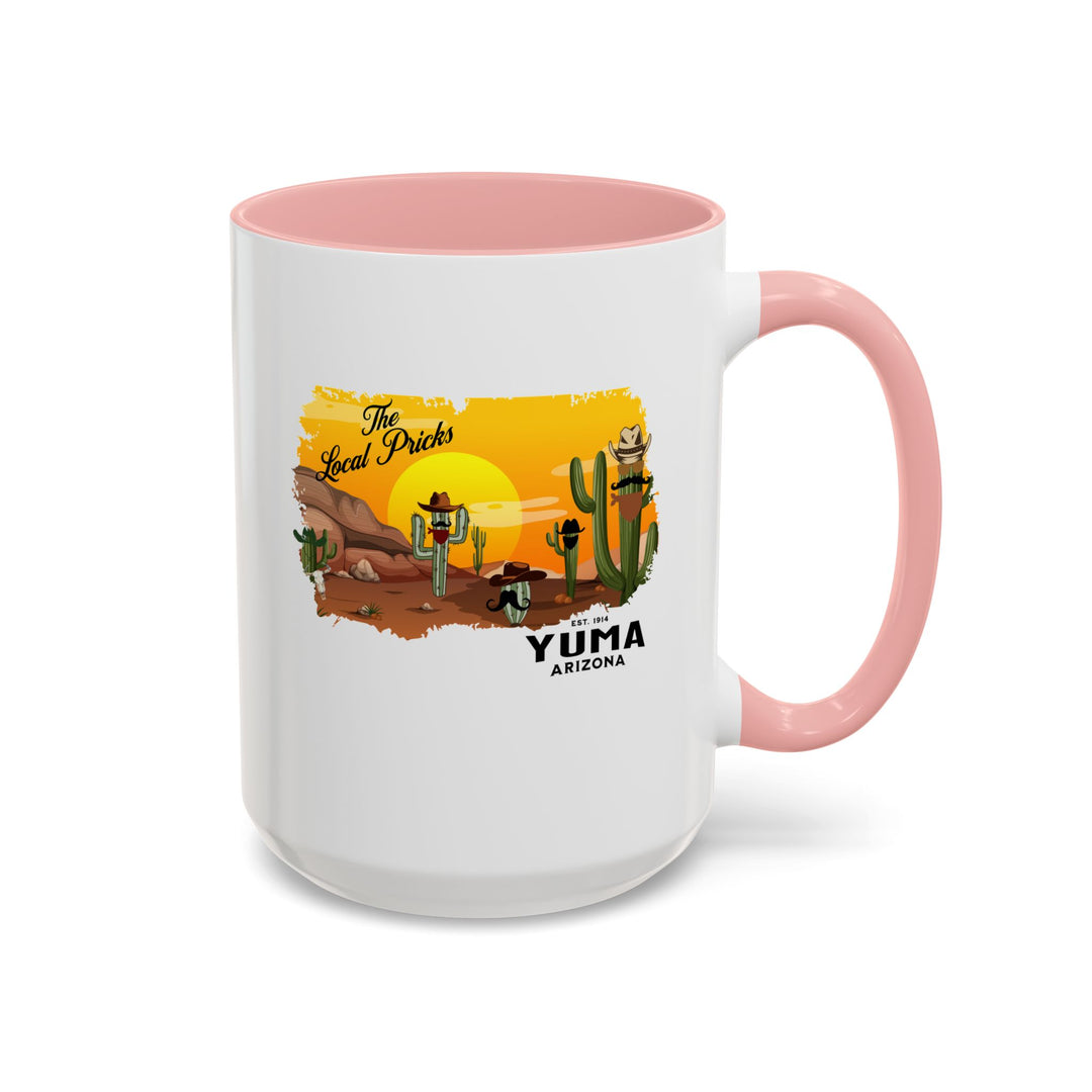 Local Pricks - Accent Coffee Mug (11, 15oz)