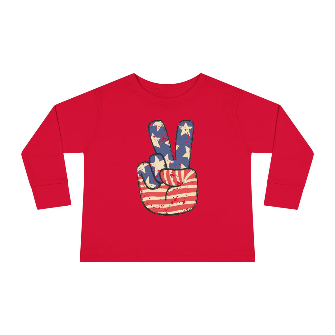 Peace - Toddler Long Sleeve Tee