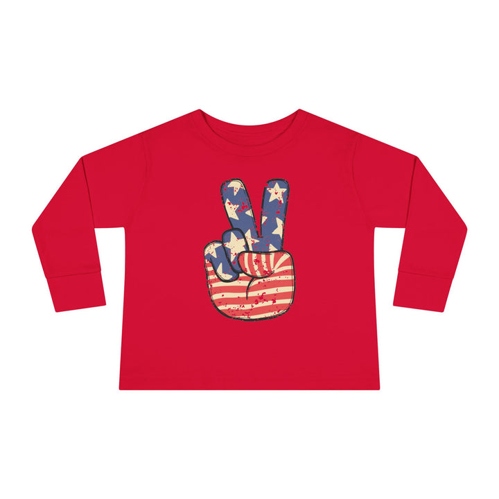 Peace - Toddler Long Sleeve Tee
