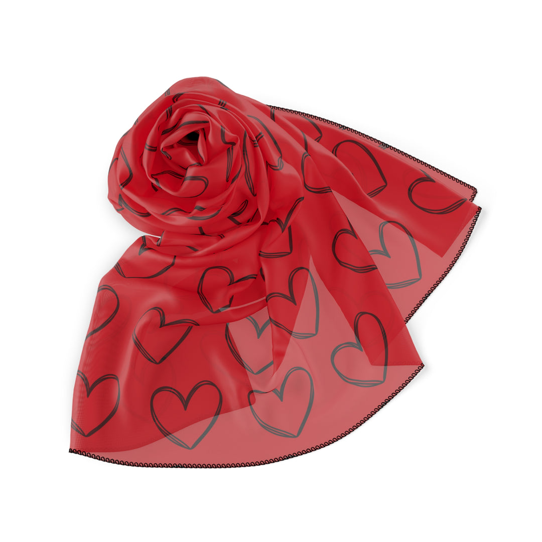 Heart - Poly Scarf