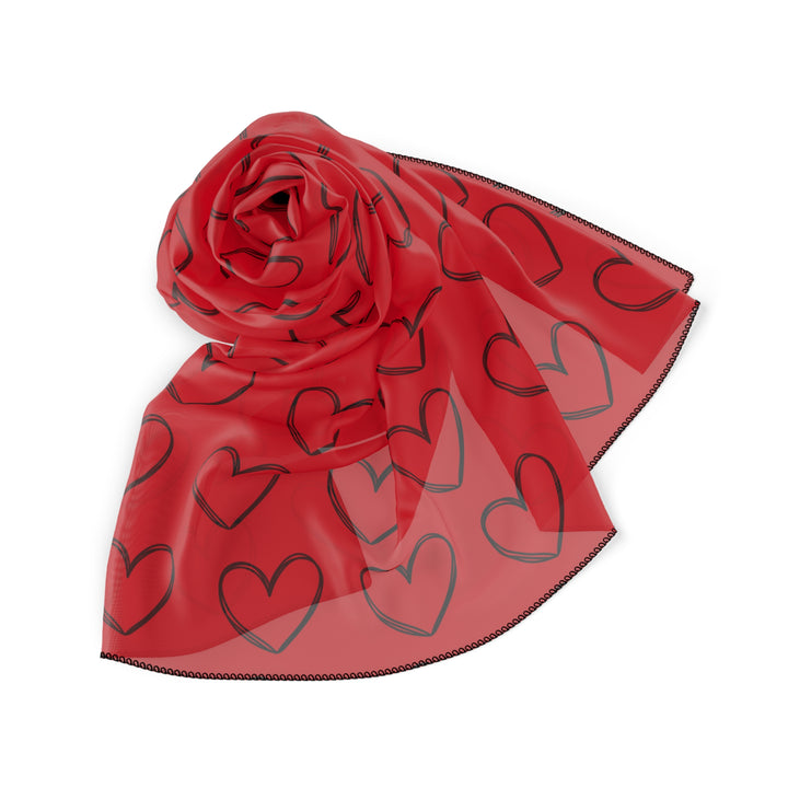 Heart - Poly Scarf