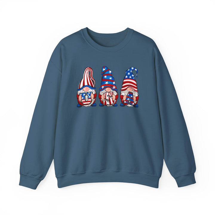 4th Of July Gnomes - Unisex Heavy Blend™ Crewneck Sweatshirt