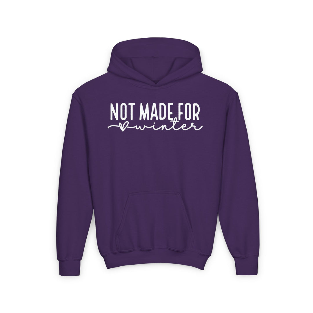 Not Made For Winter - Youth Heavy Blend Hooded Sweatshirt