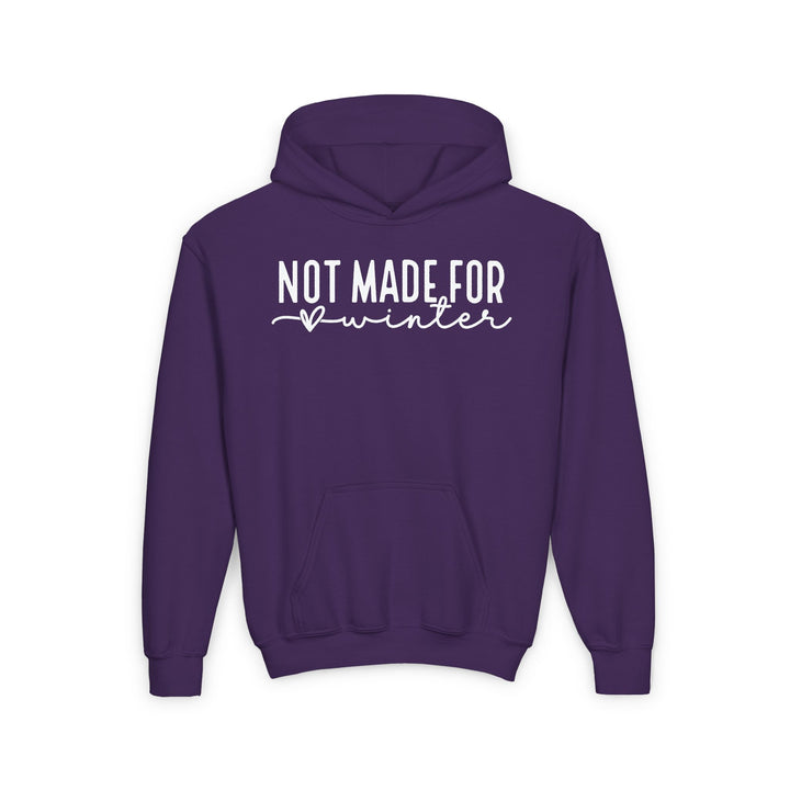 Not Made For Winter - Youth Heavy Blend Hooded Sweatshirt
