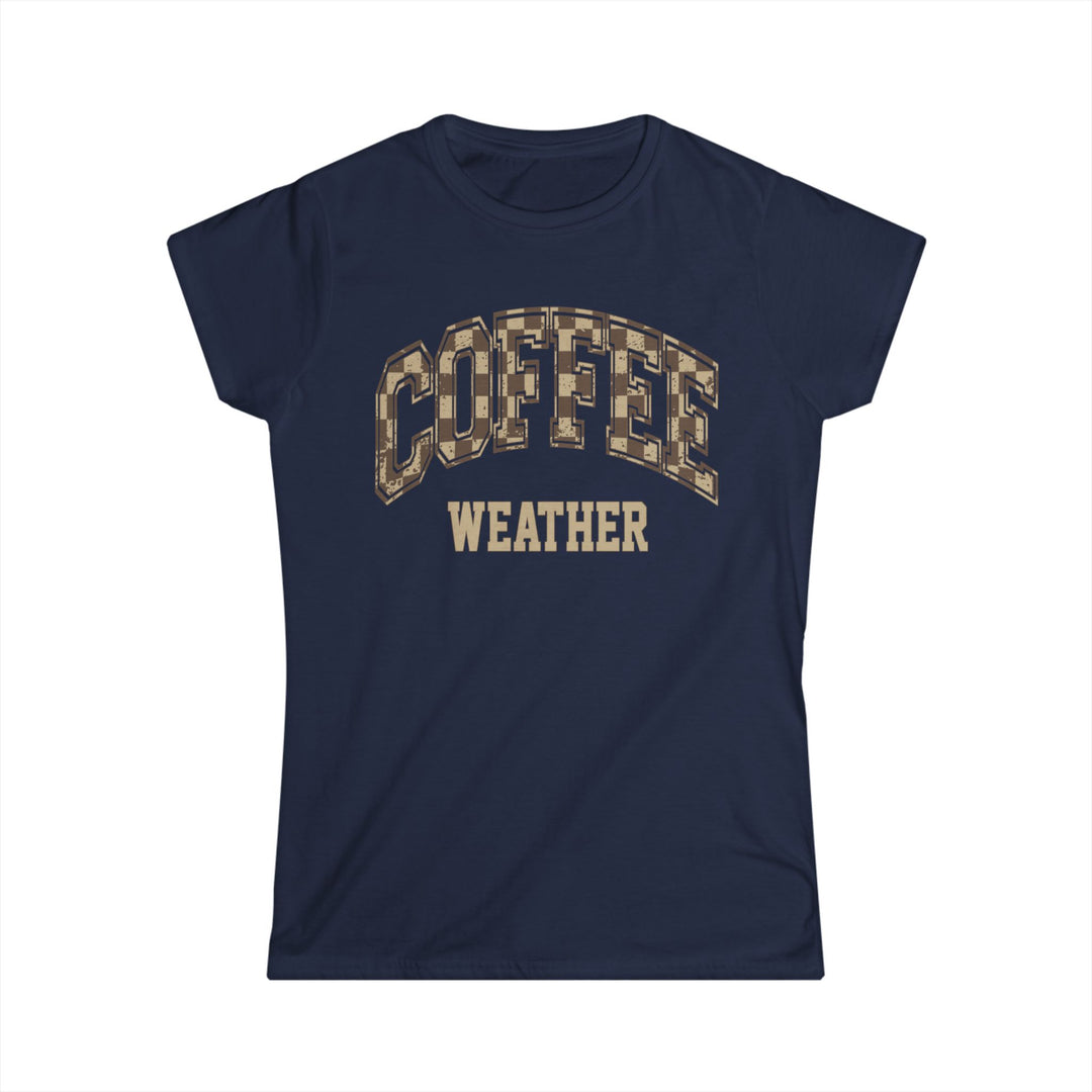 Coffee Weather - Women's Softstyle Tee