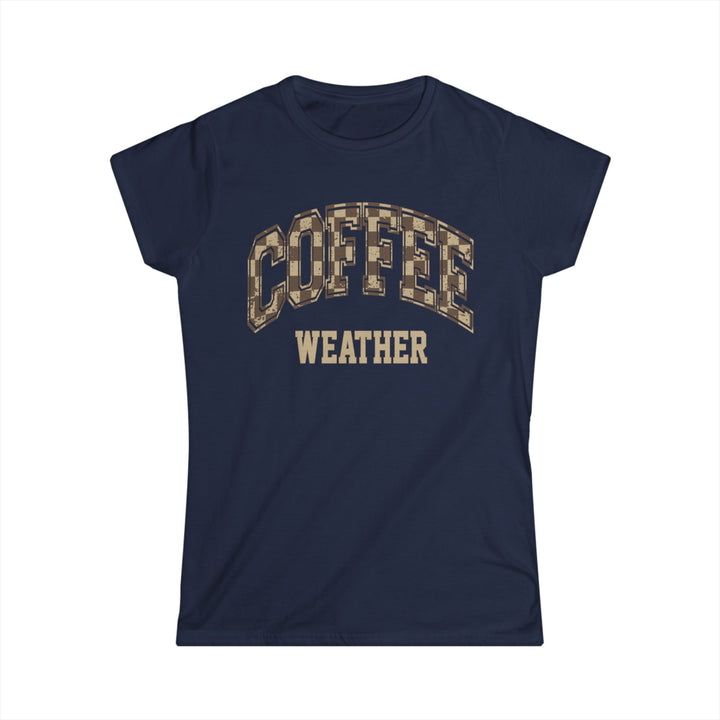 Coffee Weather - Women's Softstyle Tee