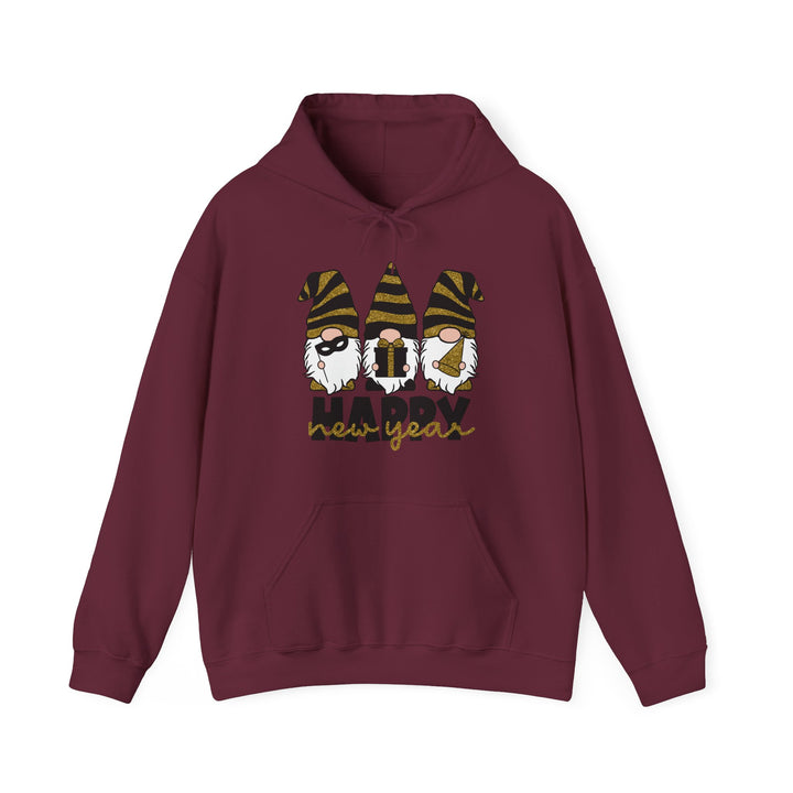 Happy New Year Gnomes - Unisex Heavy Blend™ Hooded Sweatshirt