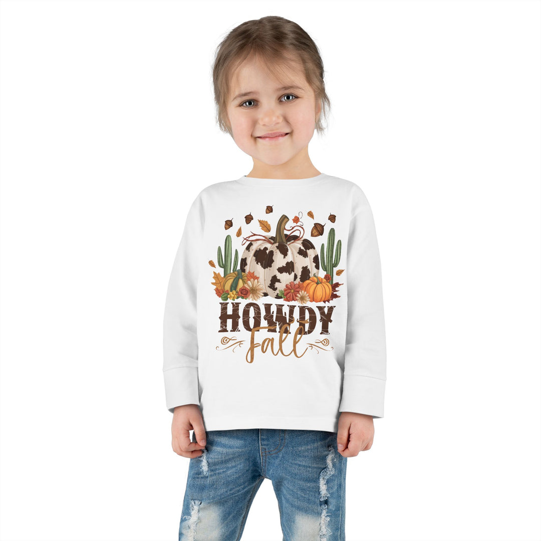 Howdy Fall - Toddler Long Sleeve Tee