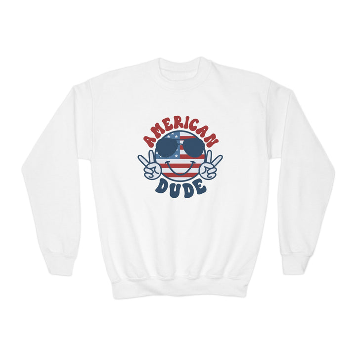 American Dude - Youth Crewneck Sweatshirt
