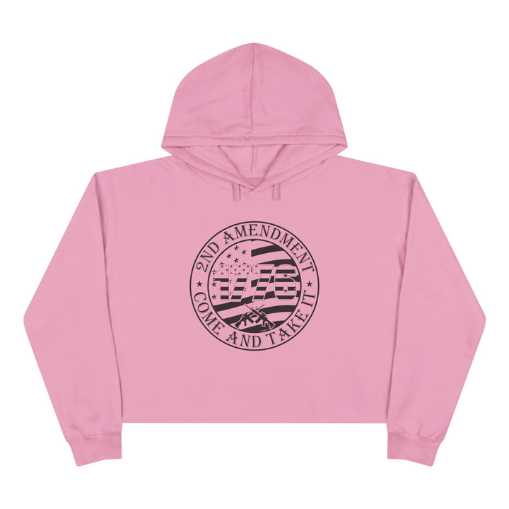 Come And Take It - Crop Hoodie