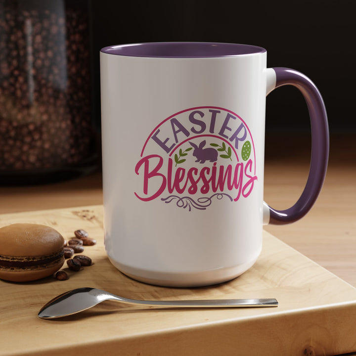 Easter Blessings - Accent Coffee Mug (11, 15oz)