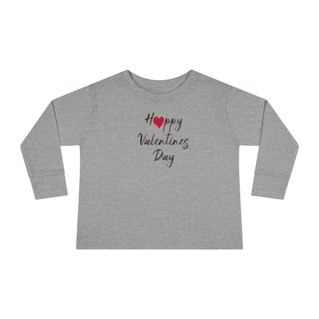 Happy Valentines Day - Toddler Long Sleeve Tee