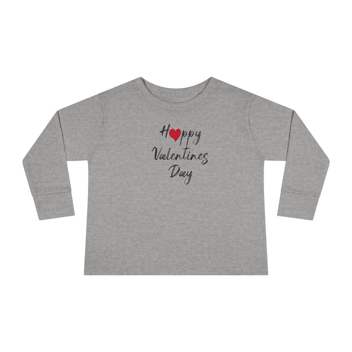 Happy Valentines Day - Toddler Long Sleeve Tee