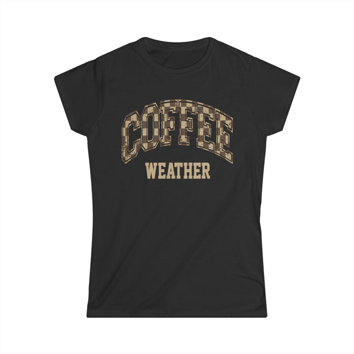 Coffee Weather - Women's Softstyle Tee