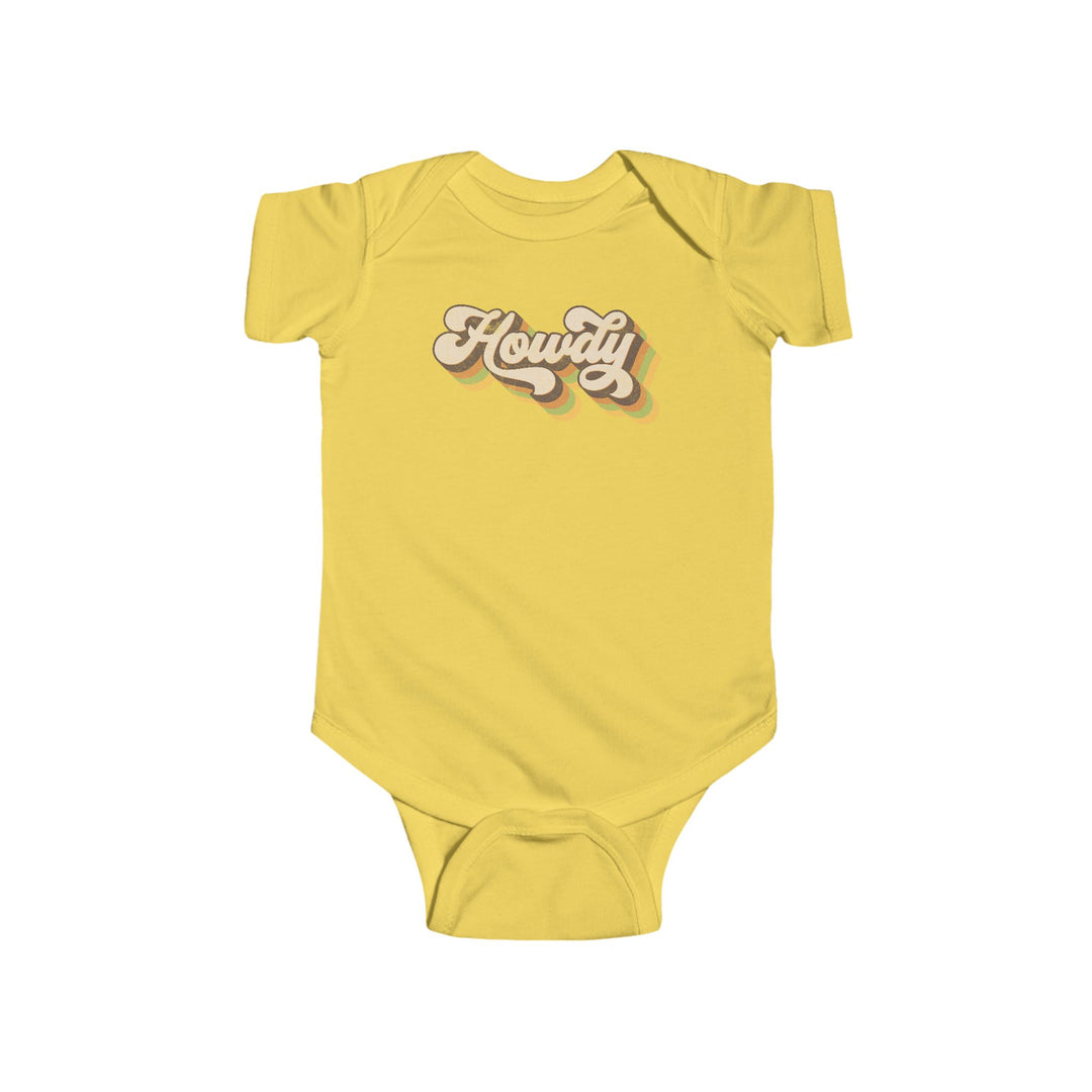 Howdy - Infant Fine Jersey Bodysuit