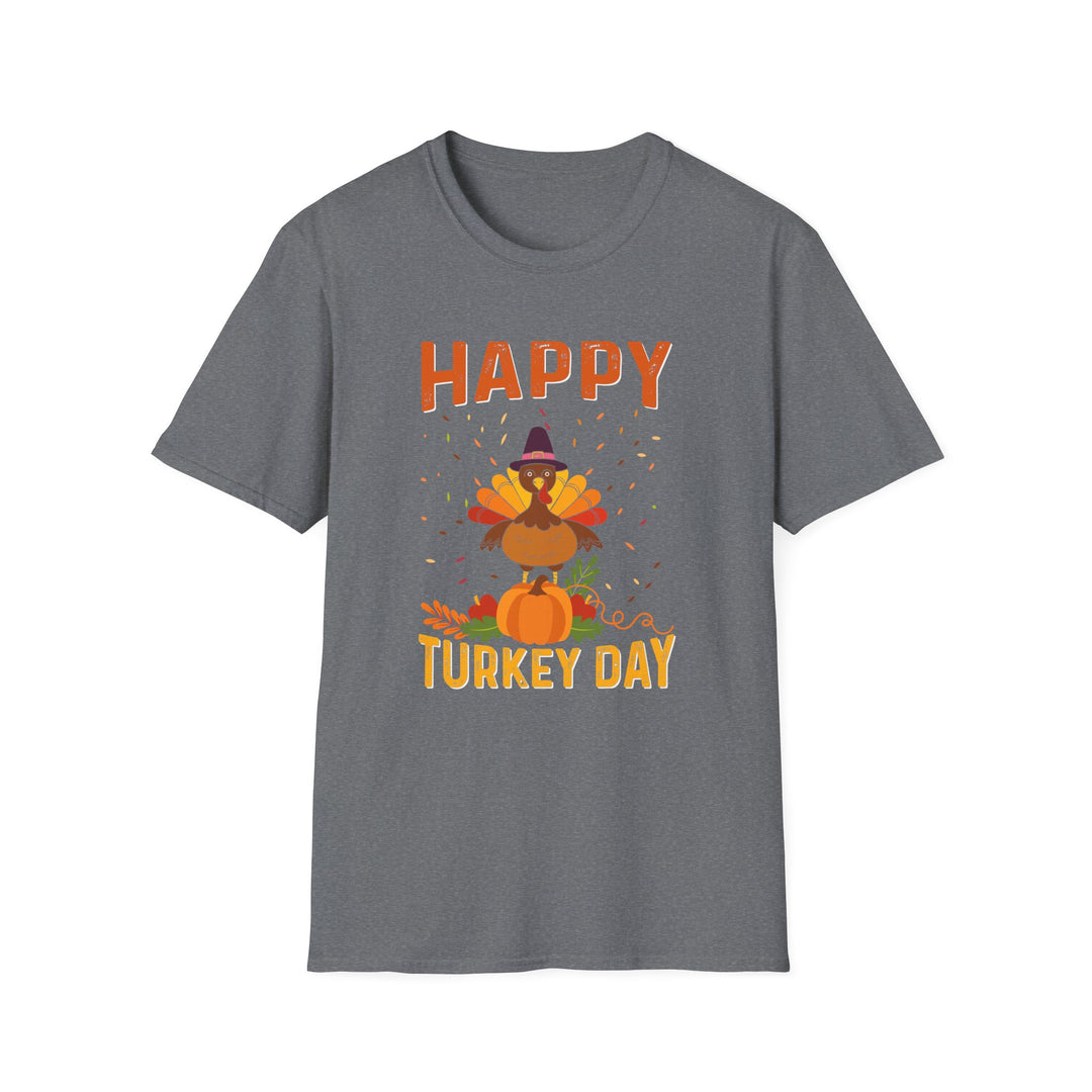 Happy Turkey Day - Unisex Softstyle T-Shirt