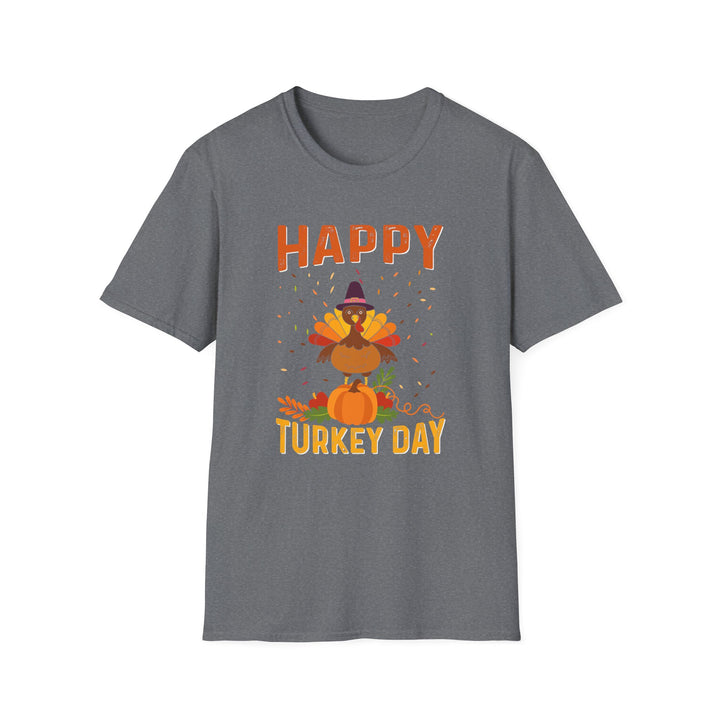 Happy Turkey Day - Unisex Softstyle T-Shirt
