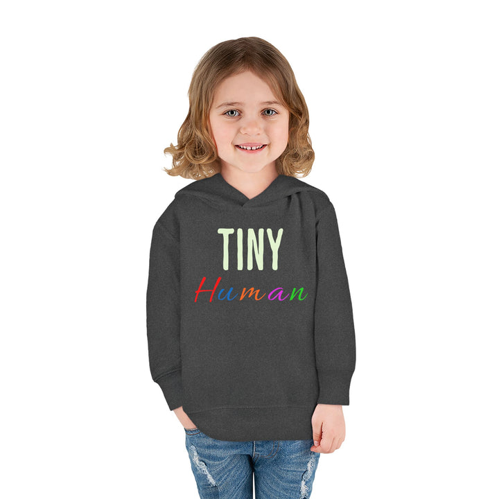 Tiny Human - Toddler Pullover Fleece Hoodie