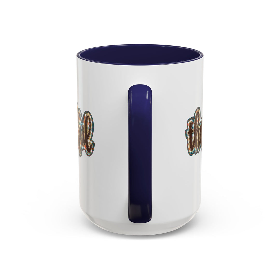 Thankful - Accent Coffee Mug (11, 15oz)