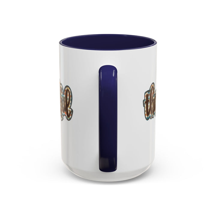 Thankful - Accent Coffee Mug (11, 15oz)