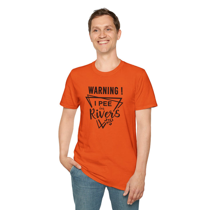 Warning - Unisex Softstyle T-Shirt